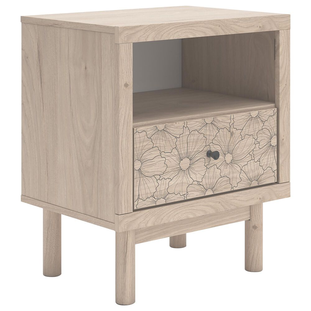 Ashley Arloster 1-Drawer Nightstand in Tan, , large