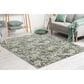 Radici USA Livigno Floral 5"3" x 7"3" Green Area Rug, , large