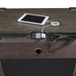 Riva Ridge Mill Creek 5 Piece Queen Low Profile Bed Set with 2-Drawer Nightstand in Carob, , large