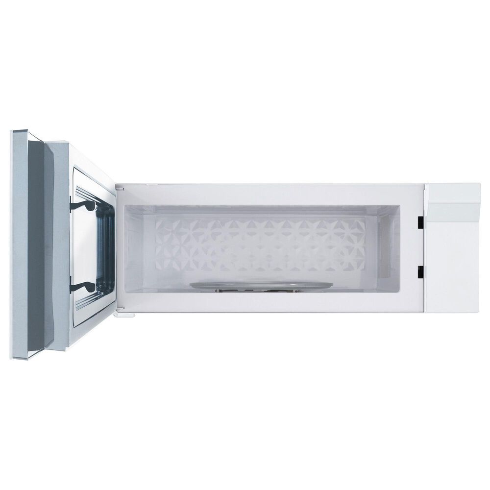 GE Profile 1.2 Cu. Ft. Over-the-Range Low Profile Sensor Microwave Oven in White, , large