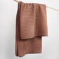 Levtex Velvet Stitch 50" x 60" Quilted Throw in Rust, , large