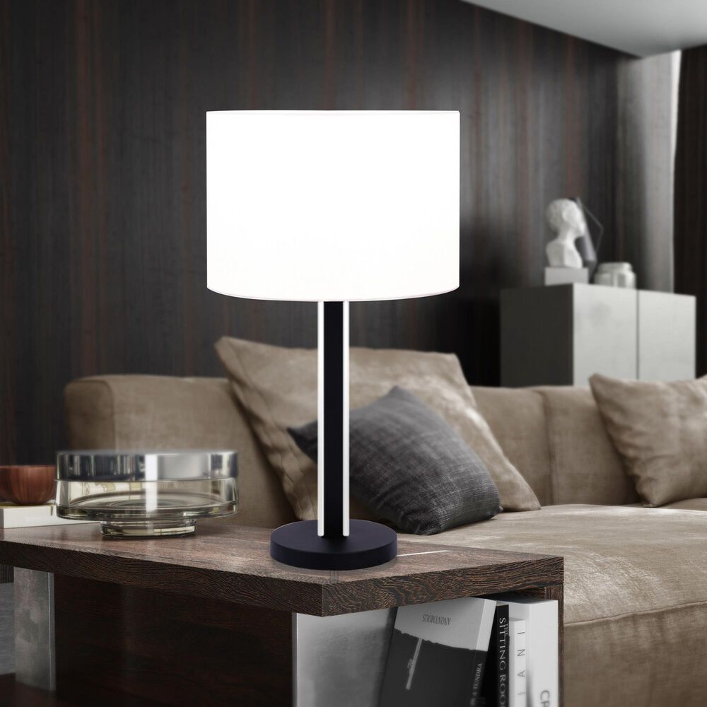 Lite Source Lucci Table Lamp in Black, , large