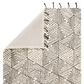 Jaipur Vera by Nikki Chu Montblanc 2" x 3" Snow White and Jet Black Area Rug, , large