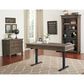 Wycliff Bay Carson Open Bookcase in Weathered Dove, , large