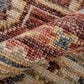 Feizy Fillmore 8" Round Rust and Beige Area Rug, , large