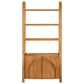 Slatehouse Arlo 4-Shelf Bookcase in Stained Light Brown, , large
