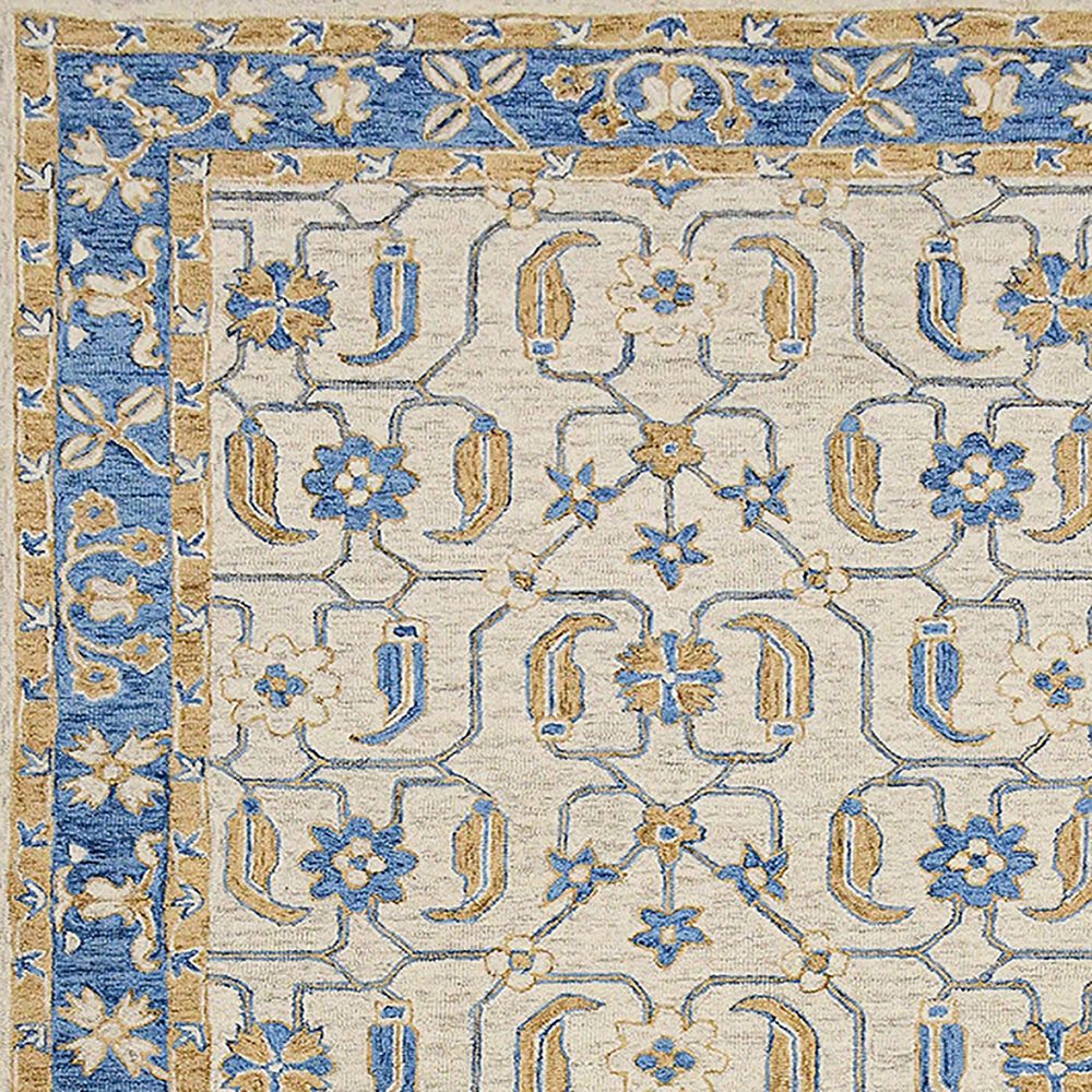Amer Rugs Romania 8&#39; x 10&#39; Royal Blue Area Rug, , large