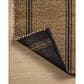 Angela Rose Colton 10" x 14" Natural and Black Area Rug, , large
