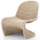 Four Hands Portia Outdoor Occasional Chair in Vintage White, , large