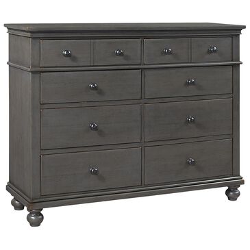 Riva Ridge Oxford 8 Drawer Dresser in Peppercorn, , large