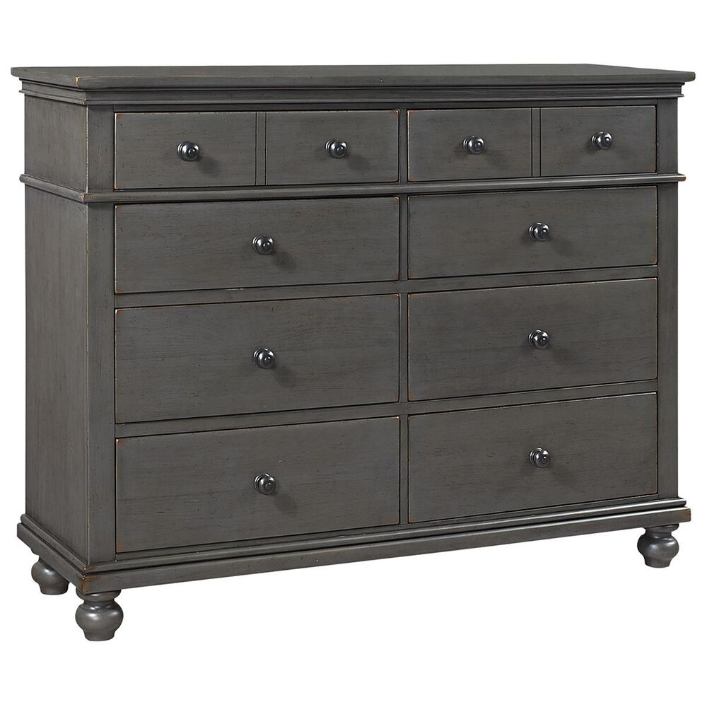 Riva Ridge Oxford 8 Drawer Dresser in Peppercorn, , large