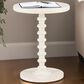 Linon Home Decor Aurora Round Side Table in White, , large