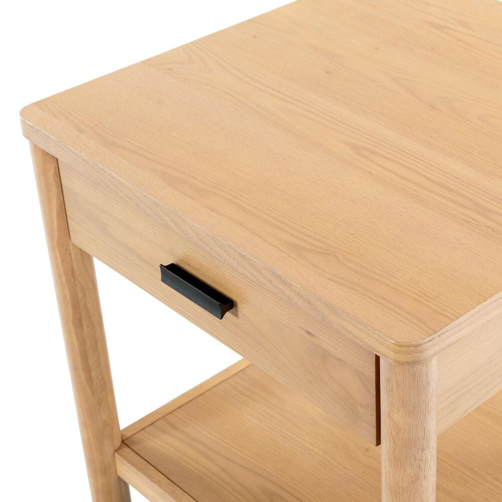 Safavieh Jaylessa 1-Drawer End Table in Natural, , large