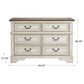 Ashley Realyn Youth Dresser in Chipped White, , large