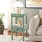 Safavieh Darlyn One Drawer Accent Table in Sage Green, , large