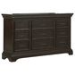 Chapel Hill Caldwell 3-Piece King Bedroom Set in Deep Brown, , large