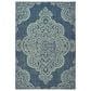 Oriental Weavers Marina 5929B 3"7" x 5"6" Navy and Grey Area Rug, , large