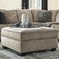 Signature Design by Ashley Bovarian Storage Ottoman in Stone, , large