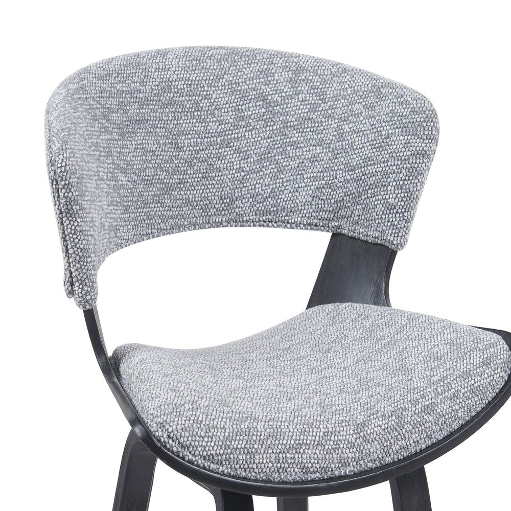 Armen Living Jagger Counter Height Stool in Black, , large