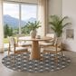Dalyn Rug Company The Reserve TR9 Black 8" Round Indoor/Outdoor Area Rug, , large