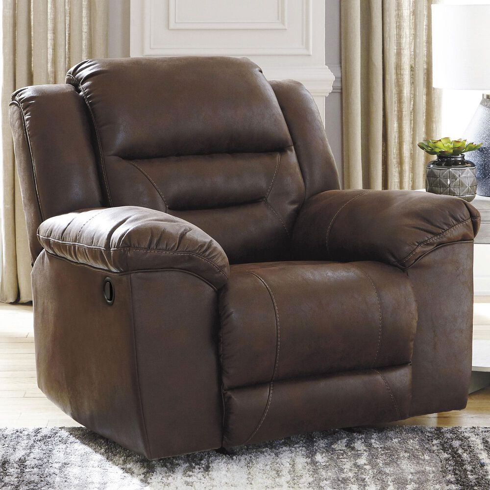 Ashley Stoneland Rocker Recliner in Chocolate, , large