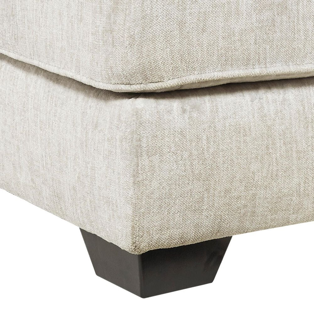 Rawcliffe Oversized Accent Ottoman - Parchment Rawcliffe Oversized Accent Ottoman - Parchment