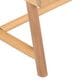 Hearth and Haven 2-Piece Outdoor Acacia Wood Chat Set with Coffee Table in Beige, , large