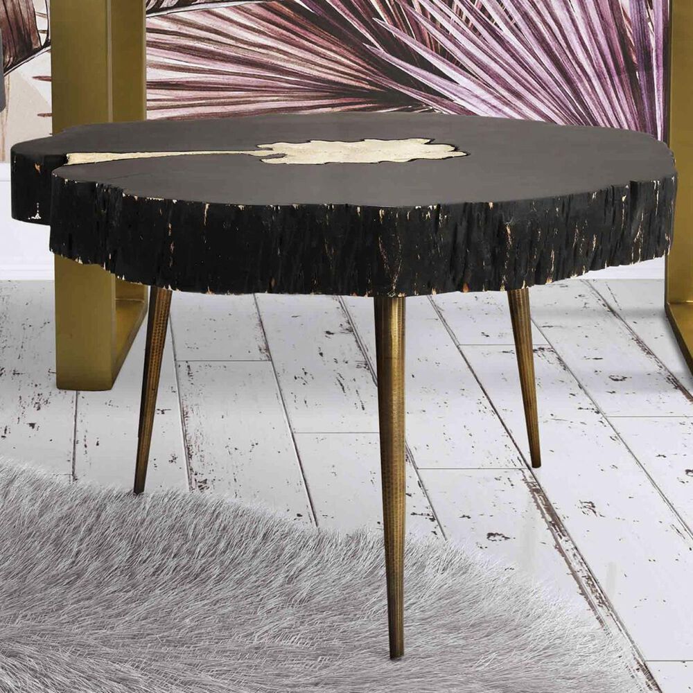 Tov Furniture Timber Coffee Table in Black, , large