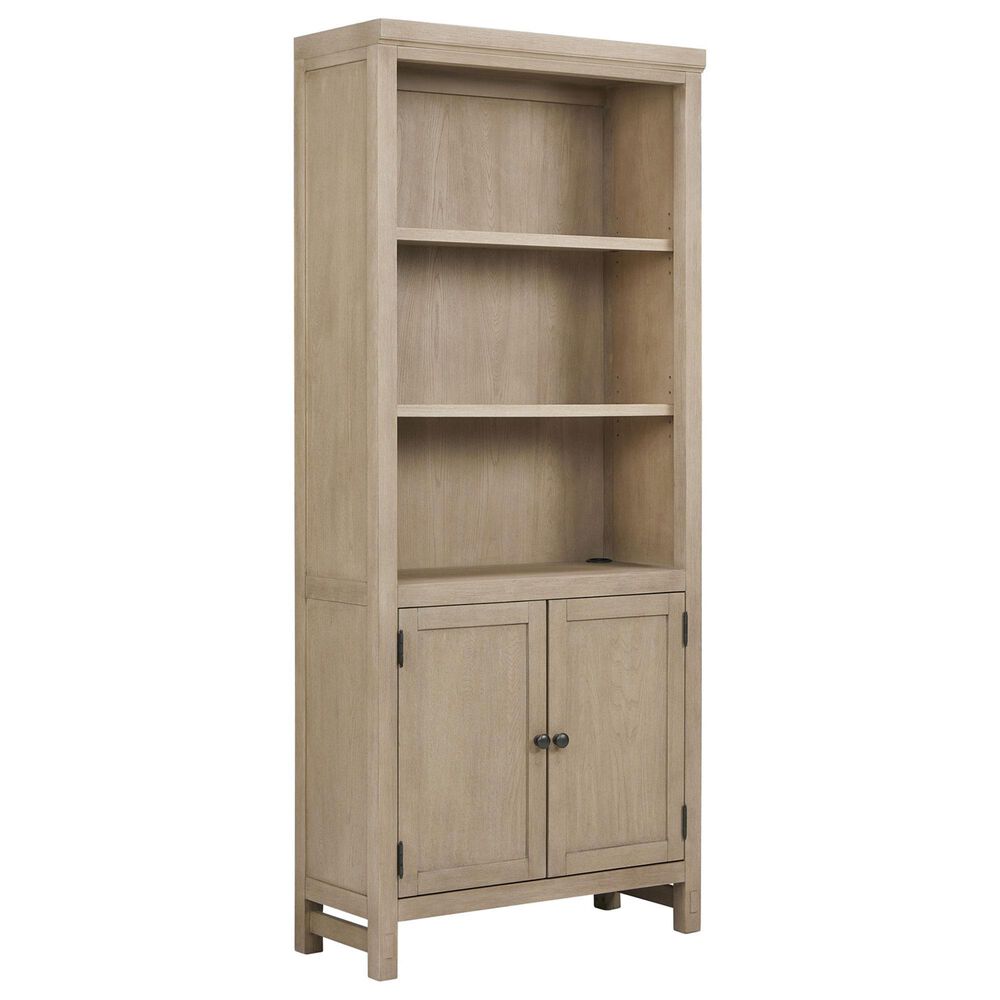 Riva Ridge Emerson 2-Door Bookcase in Light Elm, , large
