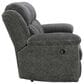 Ashley Frohn Manual Reclining Sofa in Graphite, , large