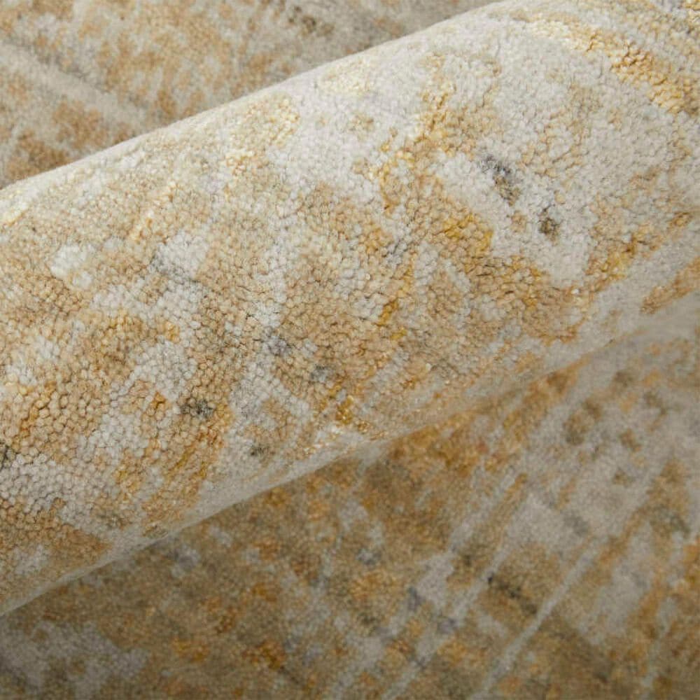 Feizy Eastfield 69FPF 5&#39; x 8&#39; Gold and Ivory Area Rug, , large