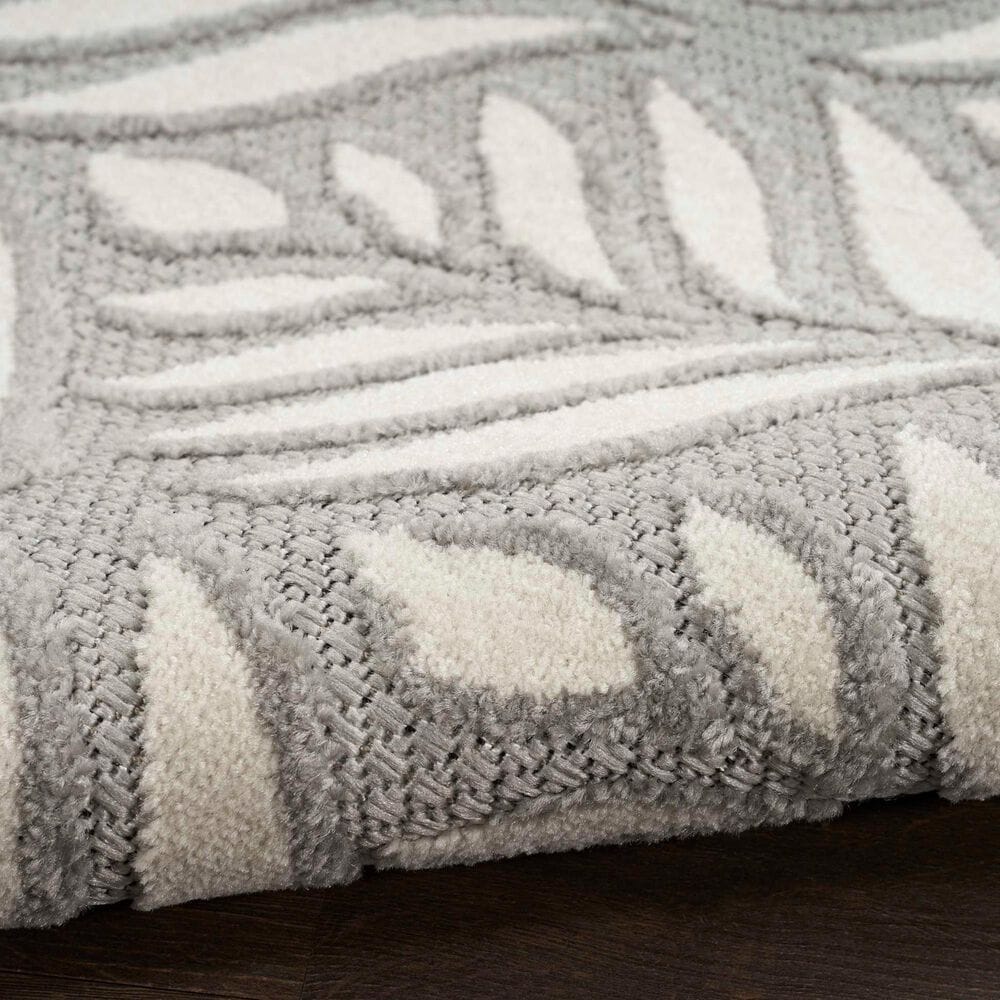 Nourison Aloha 3&#39;6&quot; x 5&#39;6&quot; Grey Indoor/Outdoor Area Rug, , large