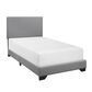 The Monday Company Twin Upholstered Bed in Gray, , large