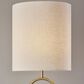 Adesso Joey Floor Lamp in Antique Brass, , large
