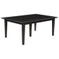 Trailway Llc Super Size Dining Table with 6 Leaves in Rustic Cherry - Table Only, , large