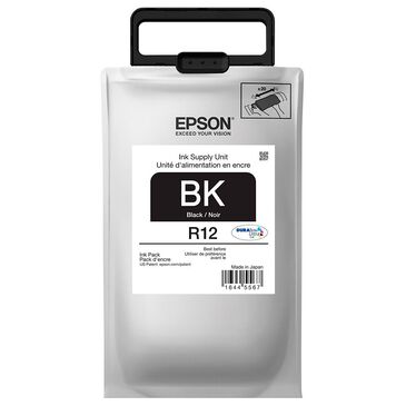 Epson R12 DURABrite Ultra Standard-Capacity Black Ink Pack, , large