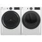 GE Appliances 5.0 Cu. Ft. Washer and 7.8 Cu. Ft. Electric Dryer in White, , large