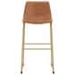 Ashley Ciabori Tall Barstool in Gold, , large