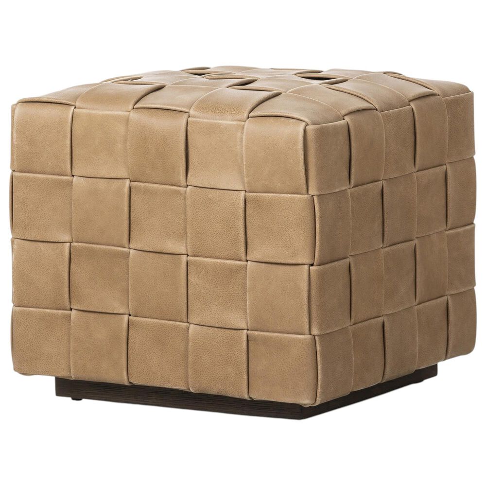 Four Hands Flores Ottoman in Palermo Drift, , large