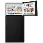 Whirlpool 18 Cu. Ft. Top Freezer Refrigerator with Flexi Slide Bin in Black, , large
