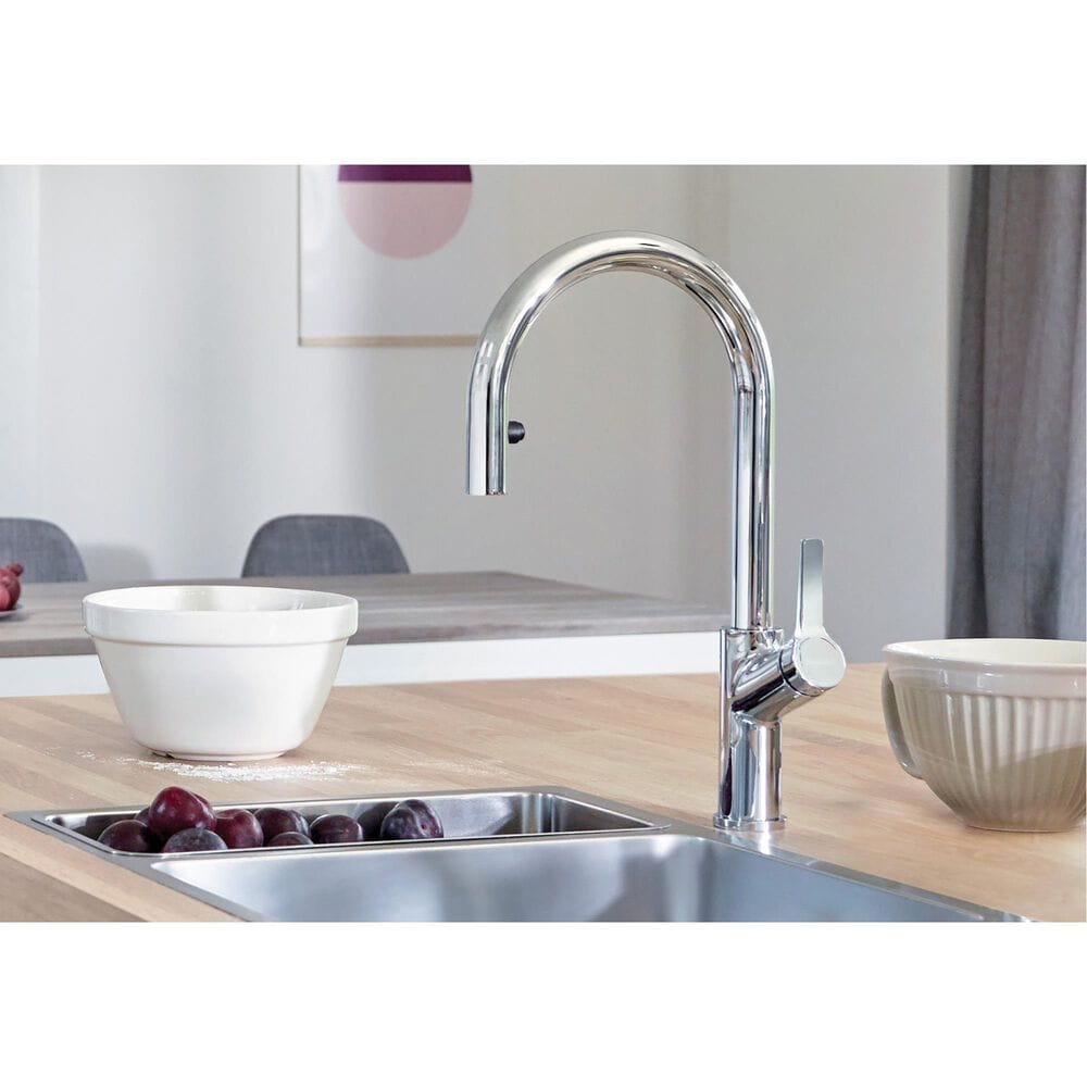 Blanco Urbena 1.5 GPM Pull-Down Kitchen Faucet in Chrome, , large