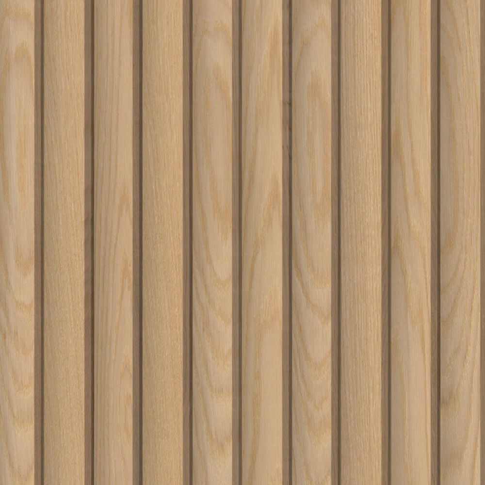 MS International Sonowood Natural Reeded 9.5" x 94.5" Acoustic Wood Slat Panels, , large