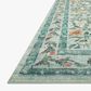 Rifle Paper Co. x Loloi Courtyard 2" x 5" Eve Sage Runner, , large