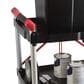 Timberlake Pack-N-Roll Folding Collapsible Service Cart in Black, , large