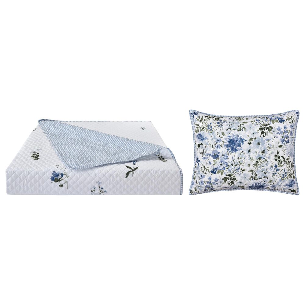 Royal Court Kourtney 2-Piece Twin/Twin XL Quilt Set in Blue, , large