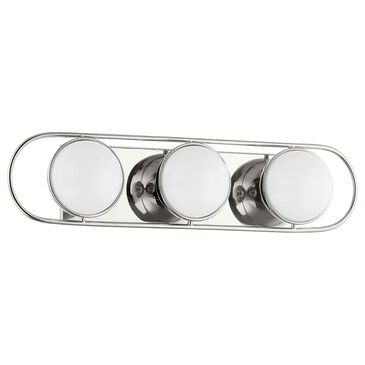 Mitzi Lighting Amy 3-Light Wall Sconce in Polished Nickel, , large
