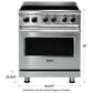 Viking Range 30" Induction Range with 4 Elements in Arctic Gray, , large