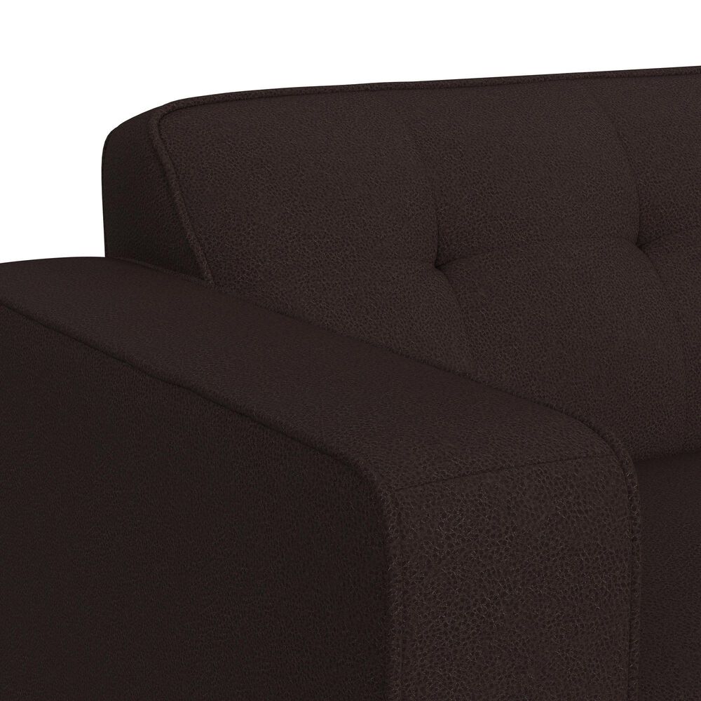 Mayberry Hill Destiny Stationary Sofa and Loveseat Set in Pebble Brown, , large