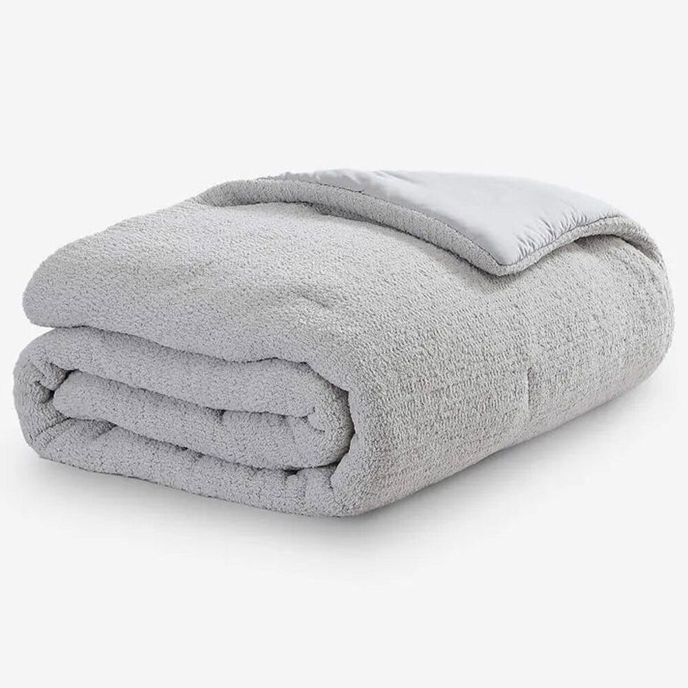 Sunday Citizen 3-Piece Snug Stitch Queen Comforter Set in Cloud Gray, , large