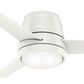 Hunter Commodus 44" Ceiling Fan with LED Light n Fresh White, , large